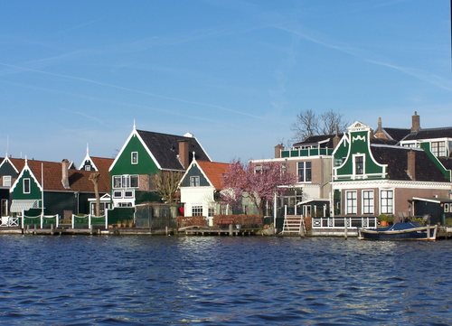 uitzicht op de Zaan