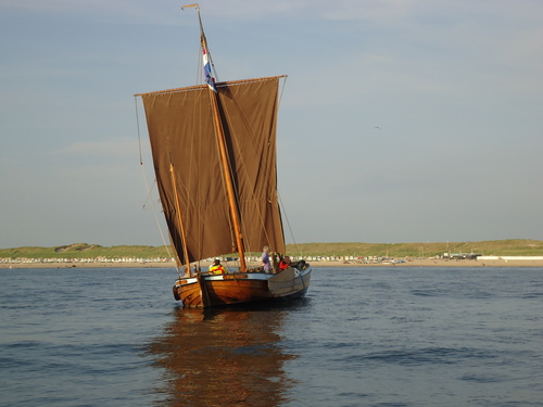 Claes Teunisz in stilte drijvende